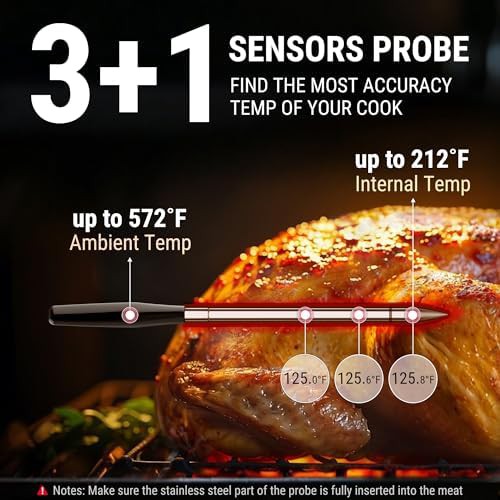 Waterproof multi sensor wireless meat thermometer — photo 5