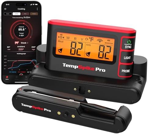 High heat resistant pro wireless thermometer