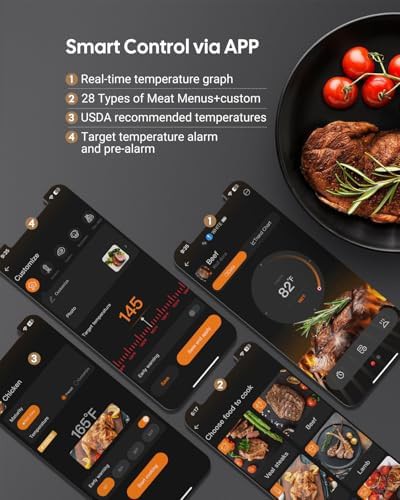 Wireless dual probe WiFi meat thermometer — photo 5