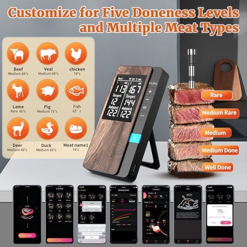 Dual ultra thin wireless meat probes — photo 5