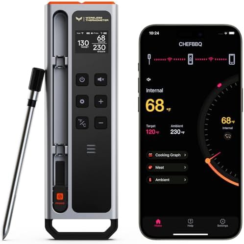 Smart Meat Probe with App Control
