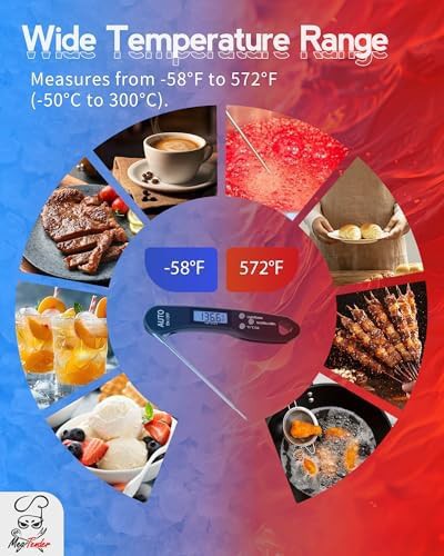 Single Foldable Instant Read Cooking Thermometer — photo 3