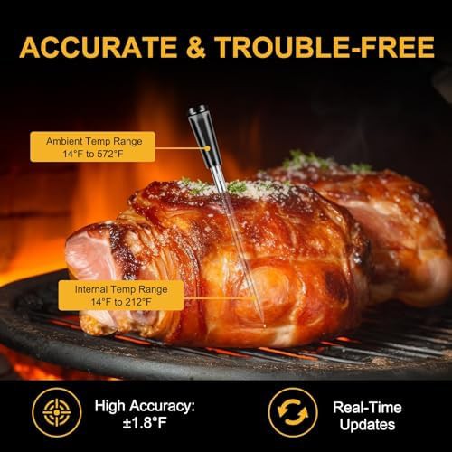 Simple digital wireless meat thermometer — photo 4