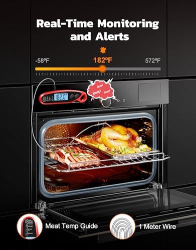 Dual probe digital thermometer with built-in alarm — photo 3