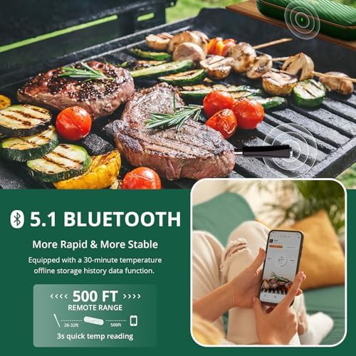 Wireless bluetooth smart probe for outdoor grilling — photo 3