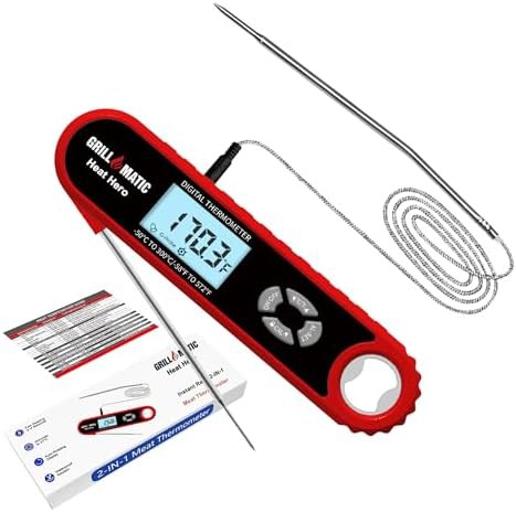Digital instant read thermometer with backlight — photo 4