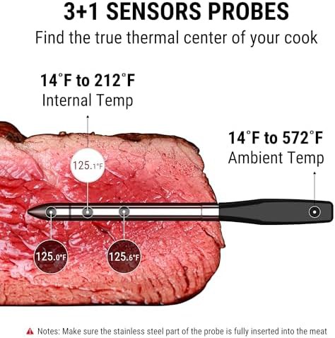 WiFi and Bluetooth thermometer with thin probe — photo 5