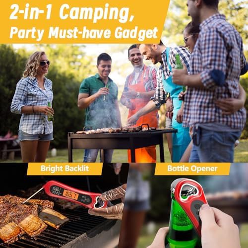 Calibration meat thermometer with backlight — photo 3