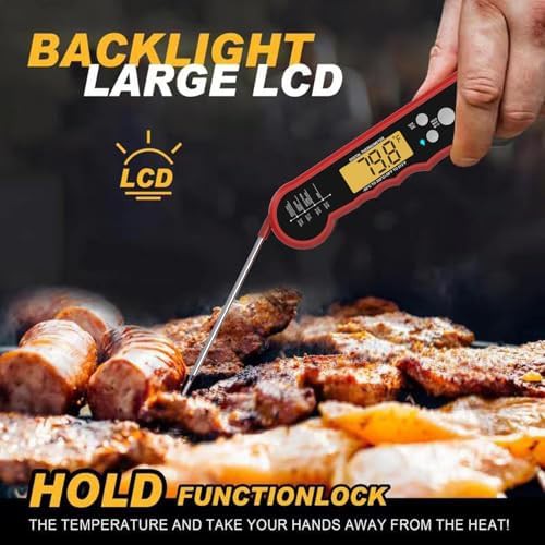 Instant read backlight digital meat thermometer — photo 4