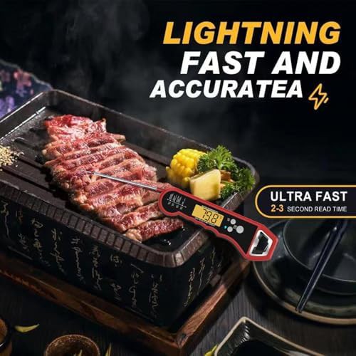 Instant read backlight digital meat thermometer — photo 5