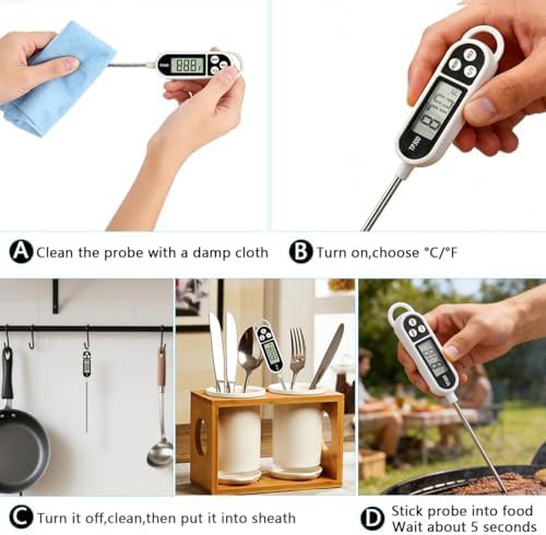 Digital candy thermometer with nine inch probe — photo 5