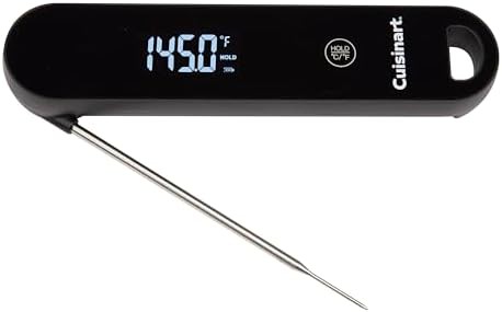 LED digital pro ambidextrous meat thermometer