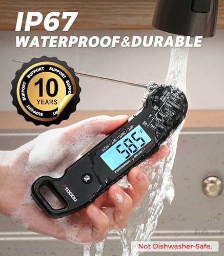Professional black rapid response thermometer — photo 5