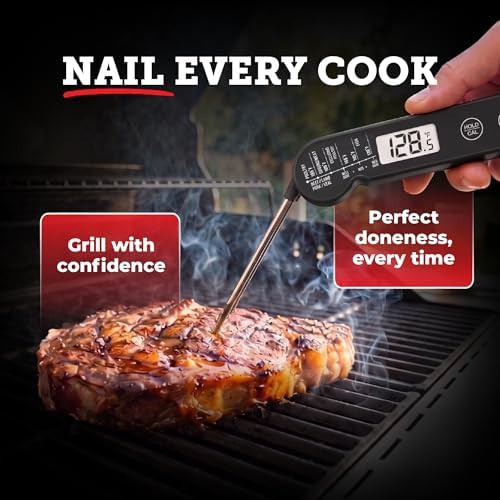 Instant read stainless steel grill thermometer — photo 3