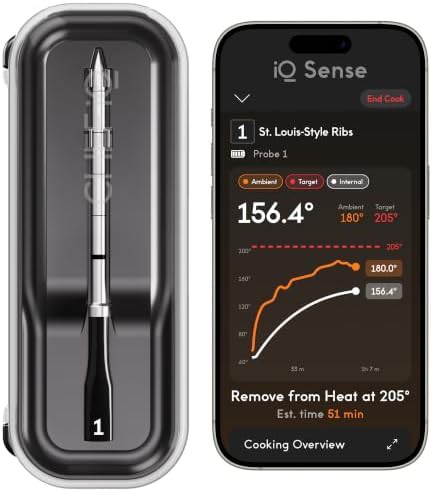 Single probe wifi smart meat thermometer gen3