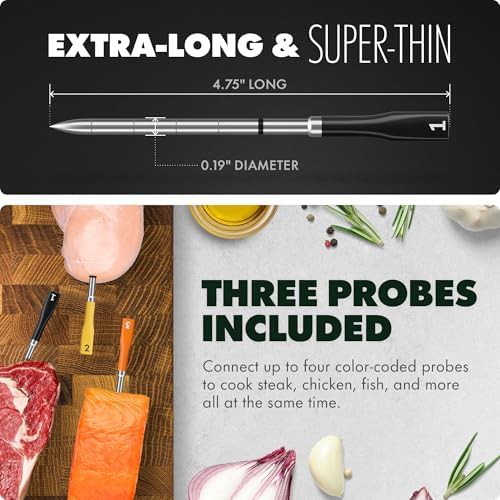 Three probe wifi smart meat thermometer gen3 — photo 5