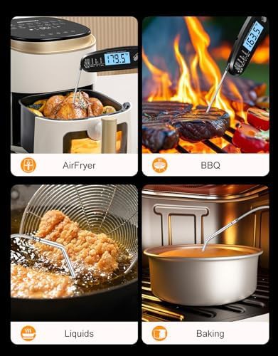 Instant read dual probe thermometer for grilling — photo 4