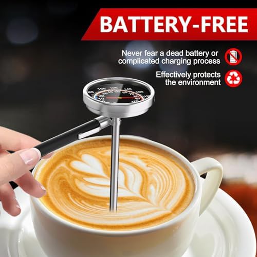 Stainless steel thermometer with 5.5 inch probe — photo 4