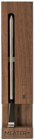 Walnut wood smart thermometer with extended range — photo 5