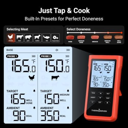 Long range wireless thermometer no app — photo 5