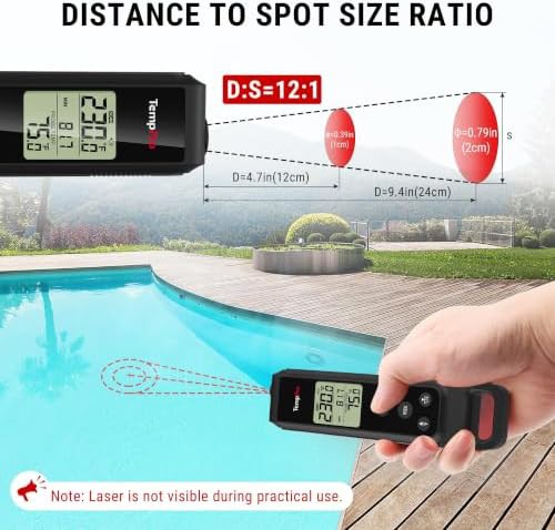 Infrared thermometer gun with meat probe — photo 4