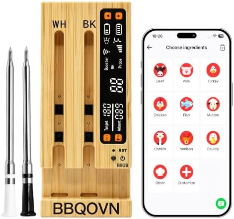 WiFi thermometer with digital smart base