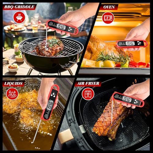 Magnetic waterproof digital instant read thermometer — photo 3