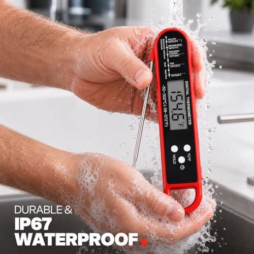 Magnetic waterproof digital instant read thermometer — photo 4