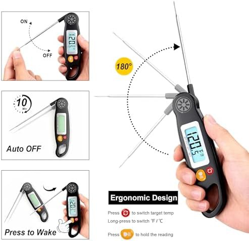 Instant read digital food and candy thermometer — photo 4