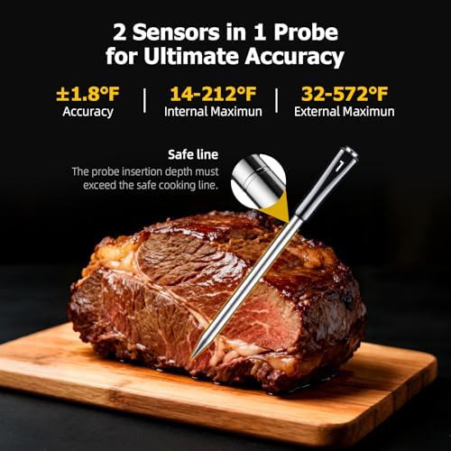Rotisserie ready four probe wifi thermometer — photo 4
