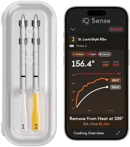 Dual probe wifi smart meat thermometer gen3