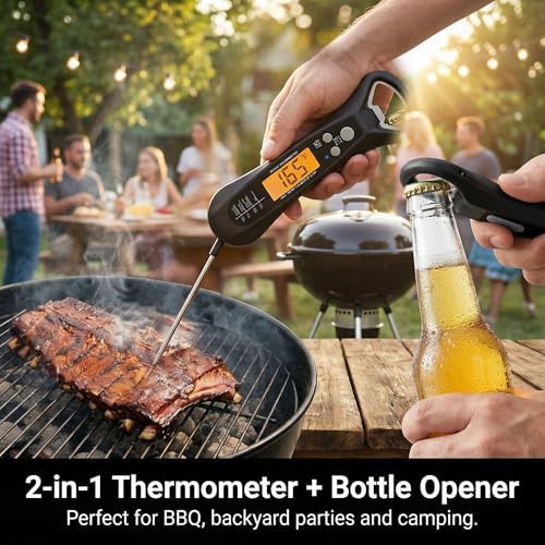 Waterproof digital grill thermometer — photo 3