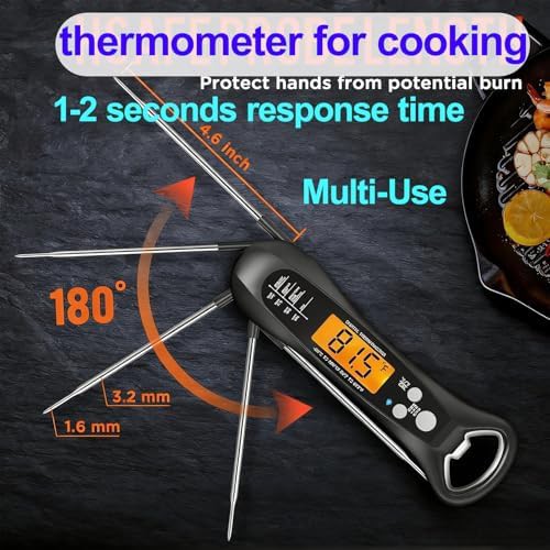 Waterproof digital grill thermometer — photo 4