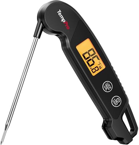 Quick read digital BBQ and grill thermometer
