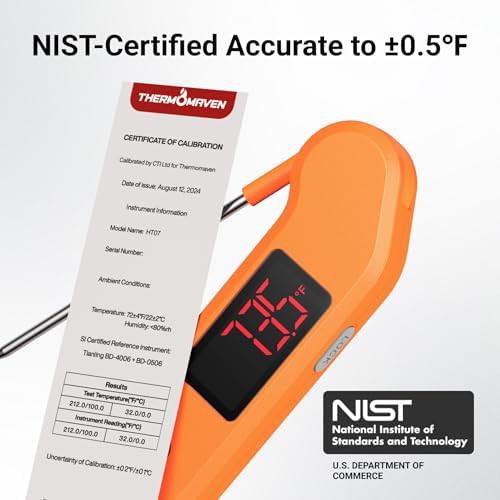 NIST certified one second thermometer — photo 3