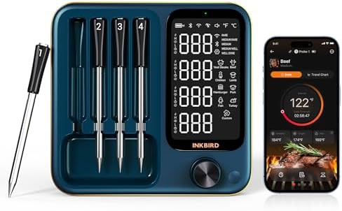 NIST accurate waterproof smart thermometer
