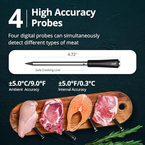NIST accurate waterproof smart thermometer — photo 4