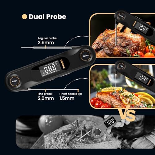 Dual probe ultra thin instant read thermometer — photo 3