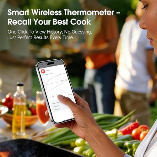 Waterproof ultra thin wireless meat probe — photo 4
