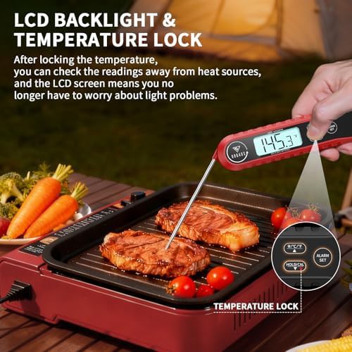 Digital meat thermometer with dual probes — photo 4