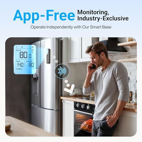Bluetooth wireless thermometer with app connectivity — photo 3