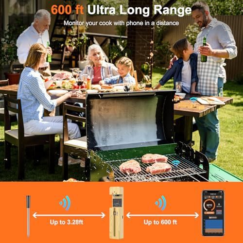 Wireless Bluetooth thermometer with ceramic probe — photo 5