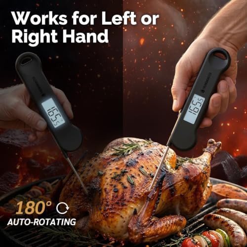 Auto rotating thermometer for deep frying and candy — photo 5