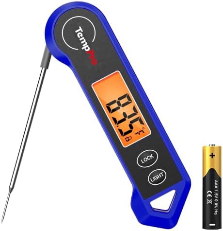 One second digital thermometer with backlight