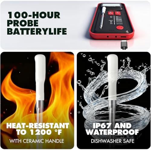 Wireless Bluetooth Single Probe Meat Thermometer — photo 5