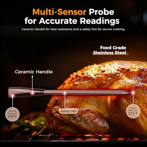 Ceramic dual probe bluetooth thermometer — photo 3