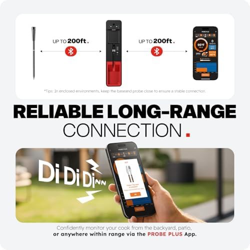 Instant read Bluetooth digital thermometer — photo 4