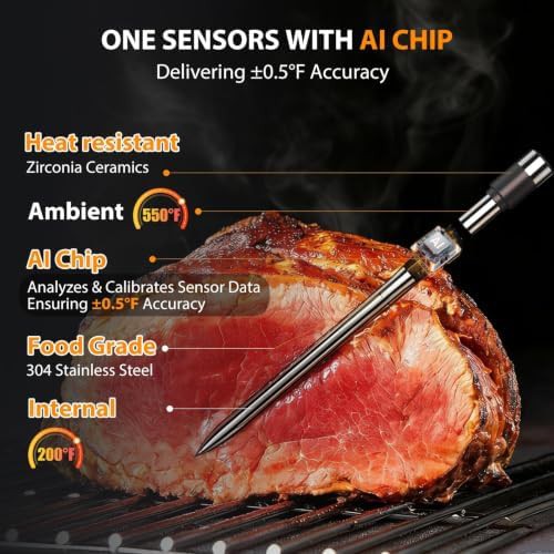Bluetooth single probe long range thermometer — photo 4