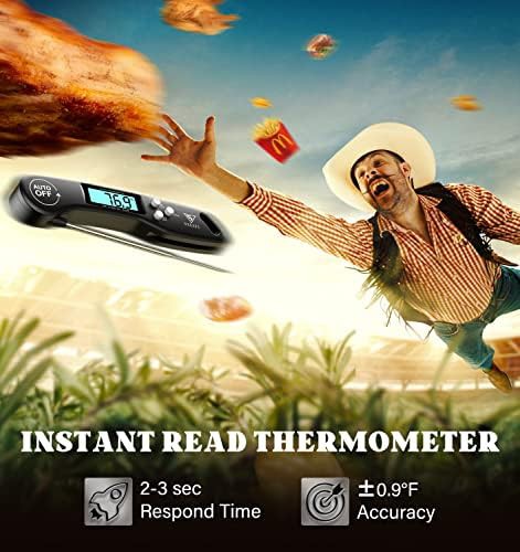 Instant read thermometer with rotating display — photo 5