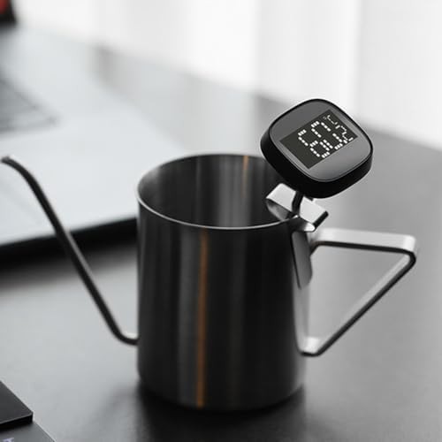 Black stainless coffee and milk thermometer — photo 5